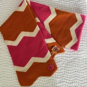 TORY BURCH ZIG ZAG SCARF